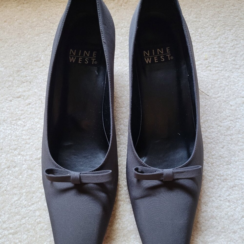 Nine West Moliere Charcoal Adult Women's 9.5M Fabric